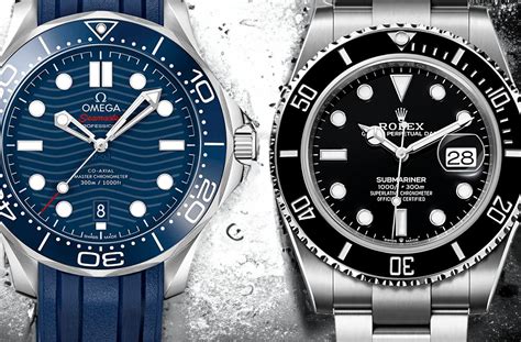 omega is better than rolex|omega seamaster vs rolex submariner.